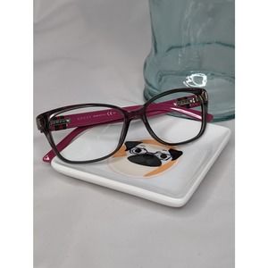 Auth. Gucci gray and fuchsia glasses